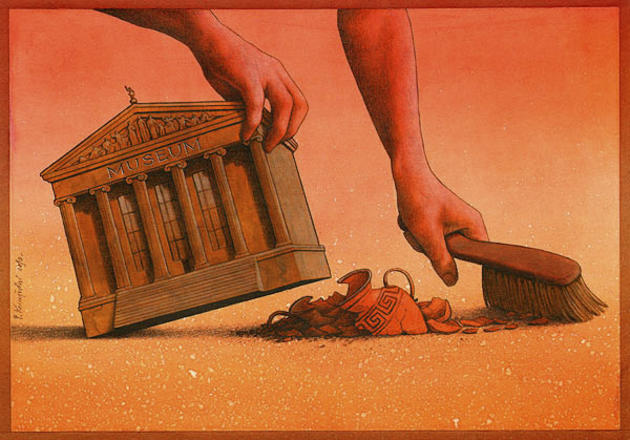 Pawel Kuczynski Satirical Art