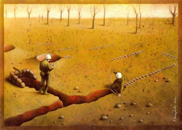 Pawel Kuczynski Satirical Art