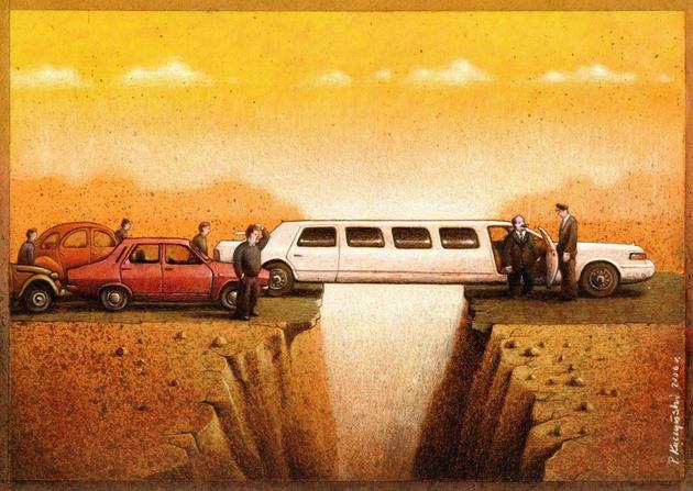 Pawel Kuczynski Satirical Art