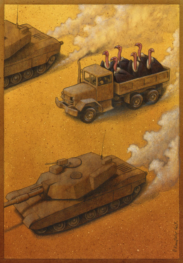 Pawel Kuczynski Satirical Art