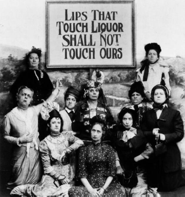 Old Weird Photos Anti Alchohol Women