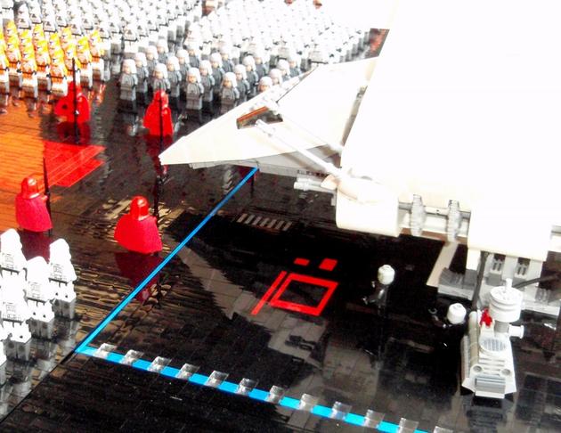 death star hangar lego