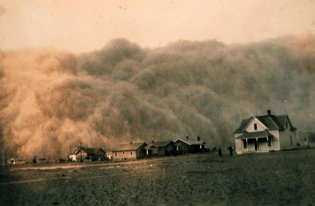 Texas, USA Sand Storm 1935
