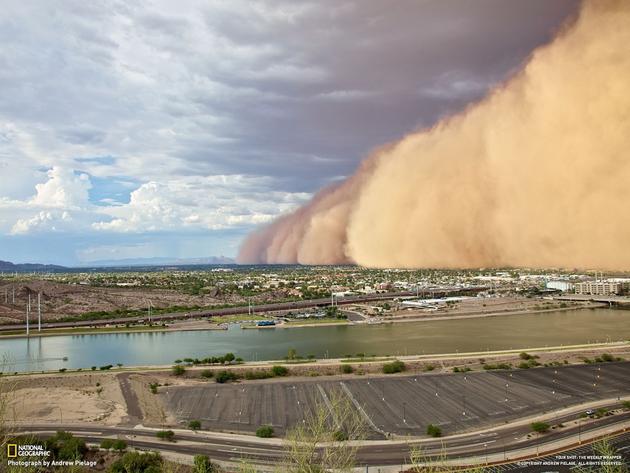 Arizona, USA Sand Storm 2011