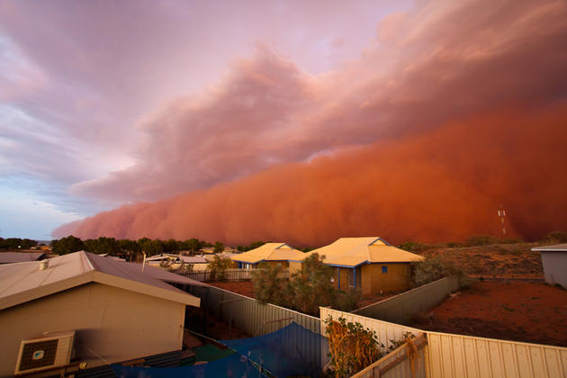 Australia Sand Storm 2011