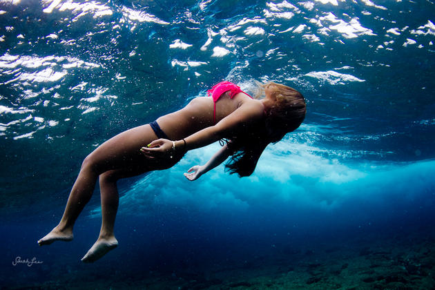 Peaceful underwater