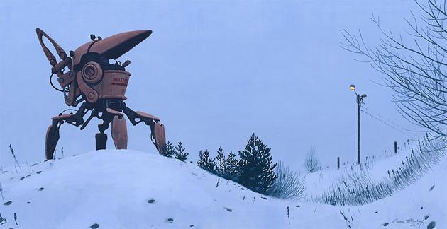 Simon Stalenhag Futuristic Art