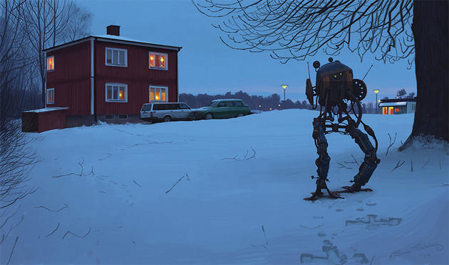 Simon Stalenhag Futuristic Art