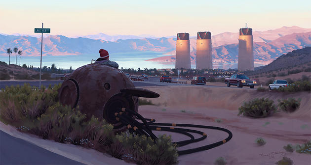 Simon Stalenhag Futuristic Art