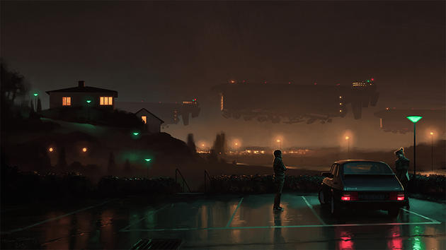 Simon Stalenhag Futuristic Art