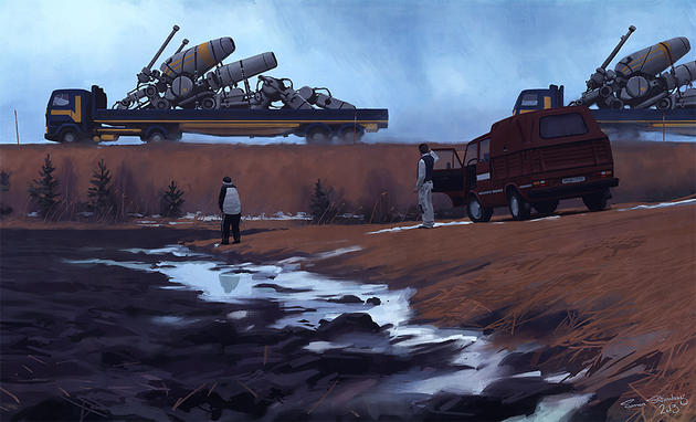 Simon Stalenhag Futuristic Art