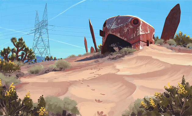 Simon Stalenhag Futuristic Art