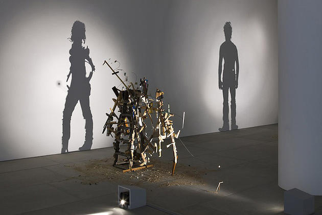 Shadow Art by Tim Noble and Sue Webster