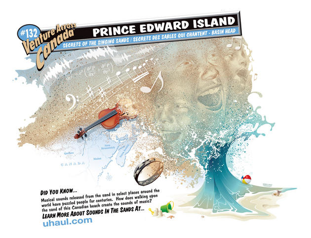 Singing Sands of Prince Edward island