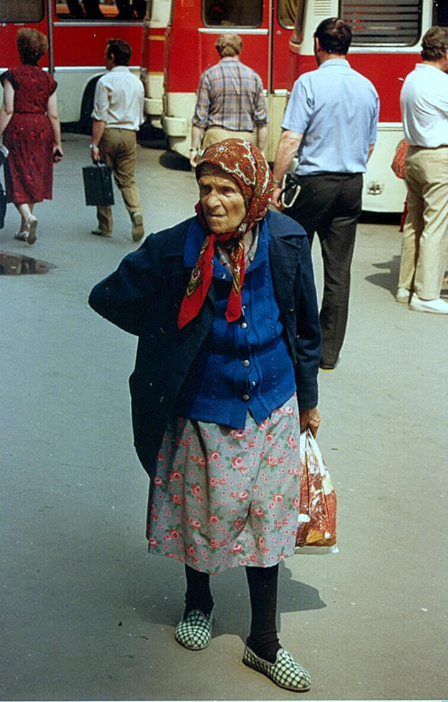 Soviet Union and people in 1989