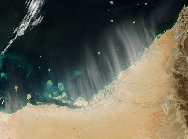 Dust Storms in United Arab Emirates