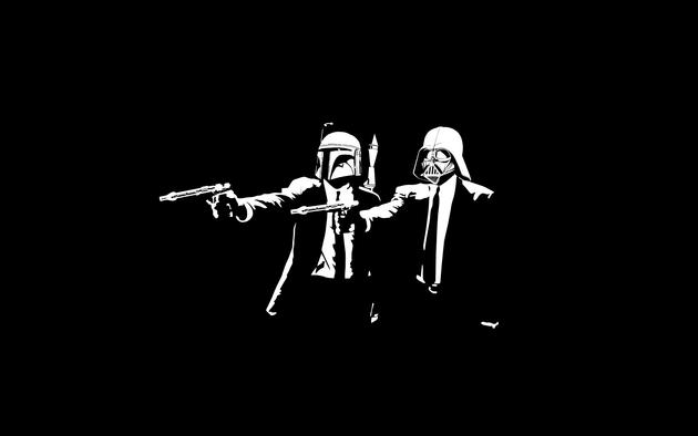 Pulp Fiction + Star Wars Wallpaper