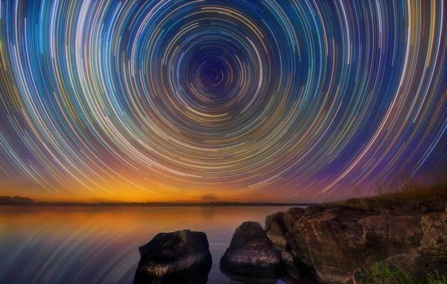 Australian Startrails by Lincoln Harrison