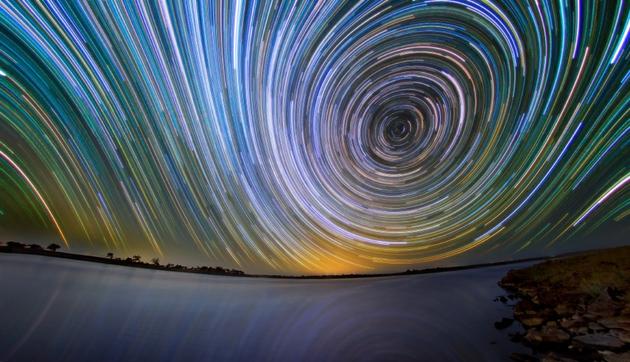 Australian Startrails by Lincoln Harrison