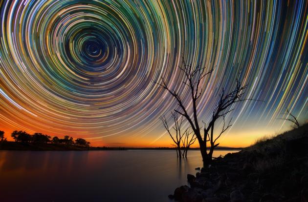 Australian Startrails by Lincoln Harrison