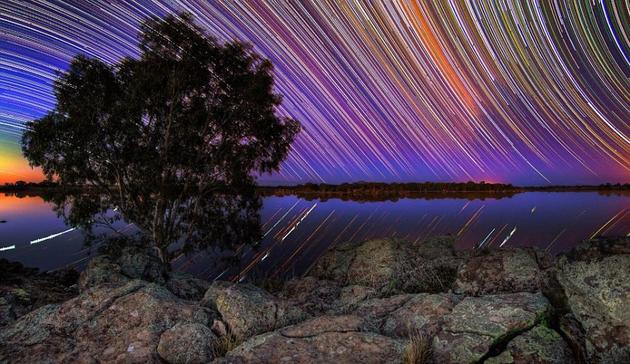 Australian Startrails by Lincoln Harrison