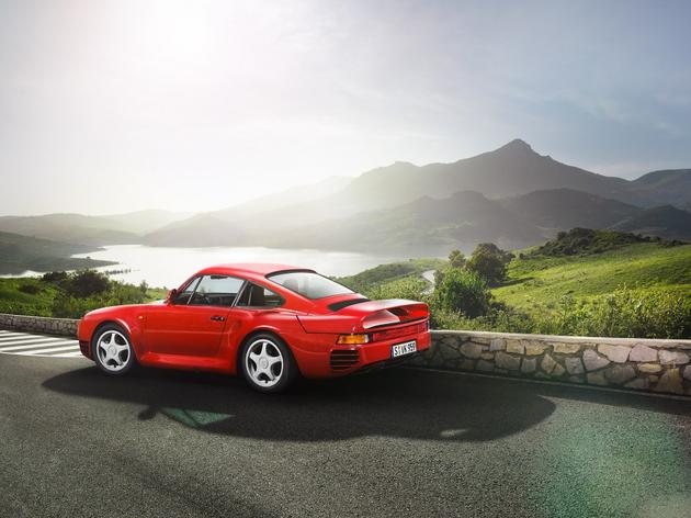 Porsche 959 Rocky Cliffs Stefan Froscher