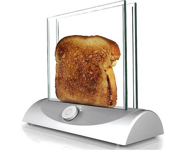 See through toaster