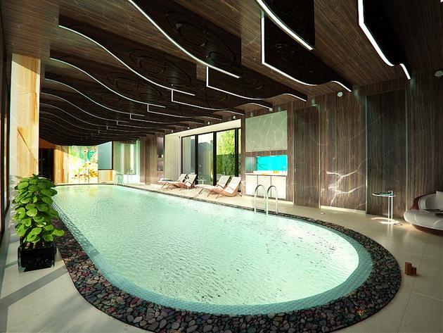 indoor pool house design