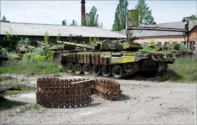 Kharkov Ukraine Tank Depot Overhaul