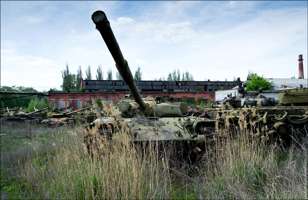 Kharkov Ukraine Tank Depot Overhaul