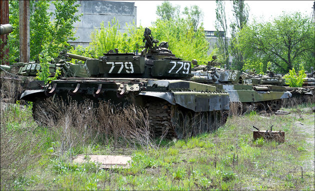 Kharkov Ukraine Tank Depot Overhaul