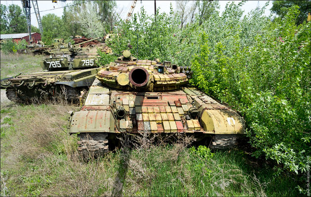 Kharkov Ukraine Tank Depot Overhaul