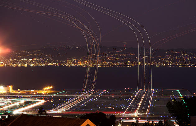 Long Exposure Airport Photos