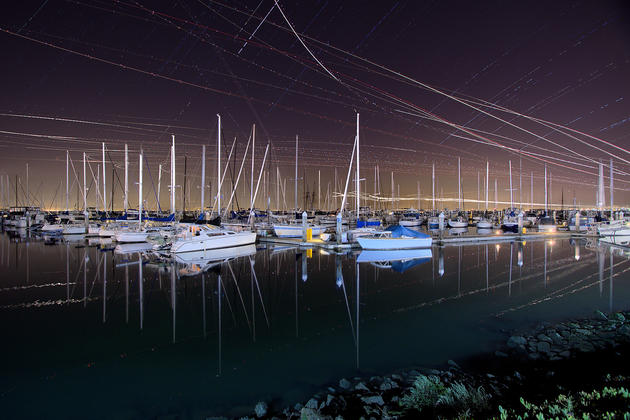 Long Exposure Airport Photos