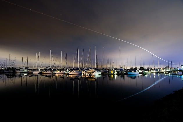 Long Exposure Airport Photos