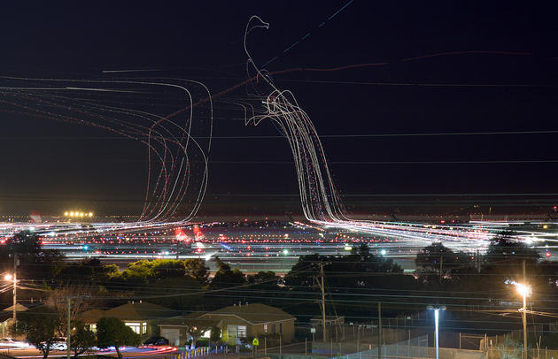 Long Exposure Airport Photos