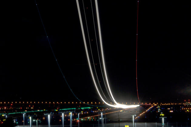 Long Exposure Airport Photos