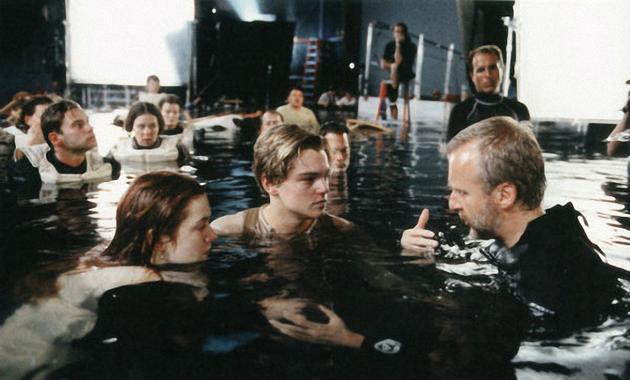 James cameron filming