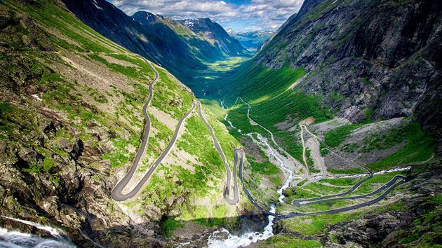 Trollstigen Norway HD Wallpaper Windy Roads