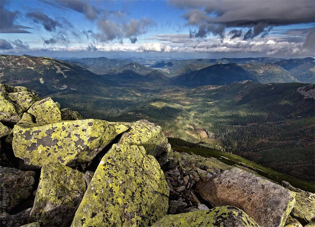 Central Gorgans (Центральные Горганы), Carpathian Mountains, Ukraine