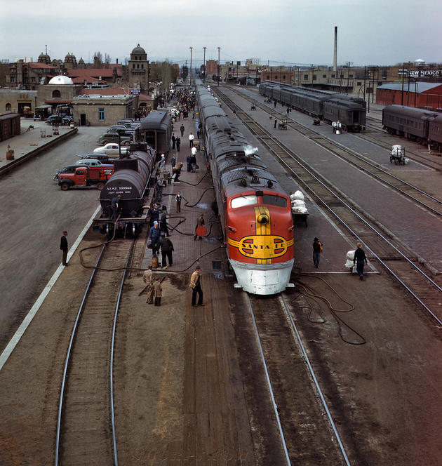 Santa Fe Train preparation 1941