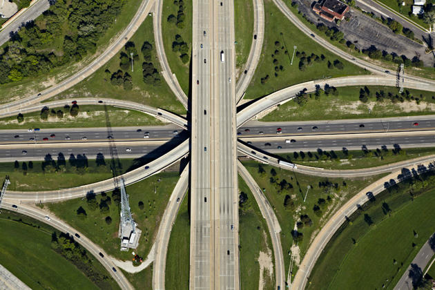 Highwat interchange intersection Peter Andrew