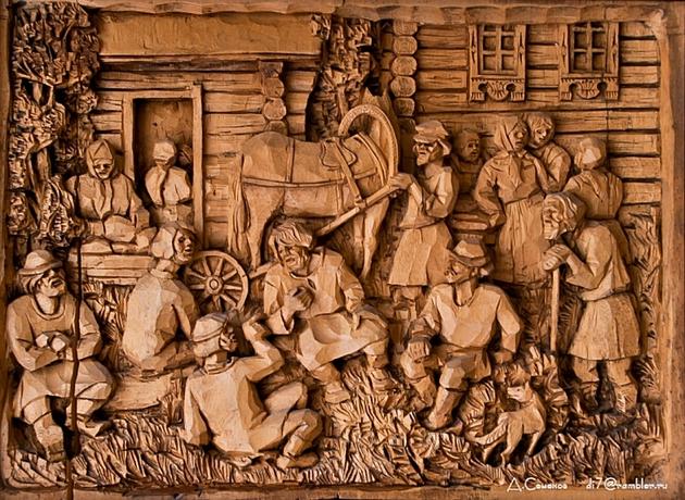 Amazing Wood Carved Art