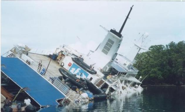 Solomon Islands wreck