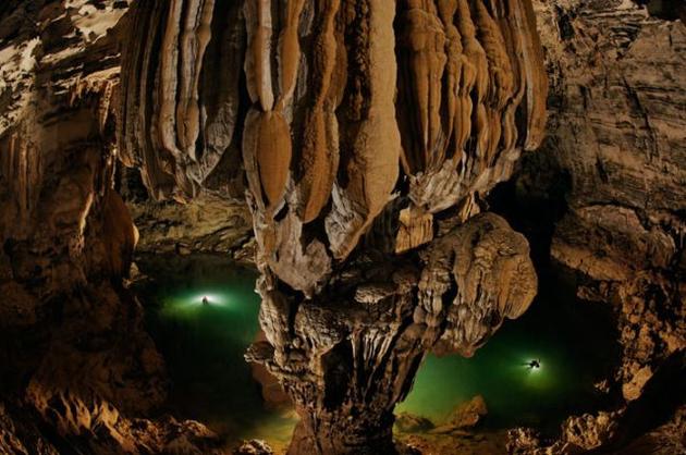 Amazing photo from the top of the Son Doong Cave