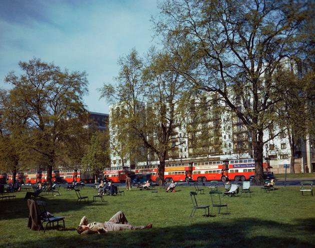 London 1940 German Raids Colour