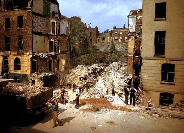 London 1940 German Raids Colour