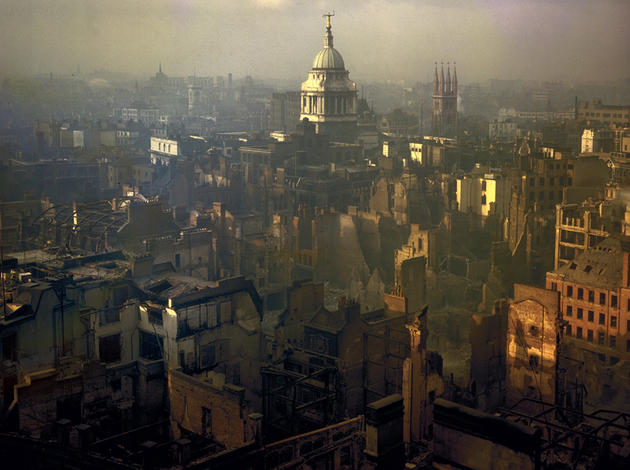 London 1940 German Raids Colour