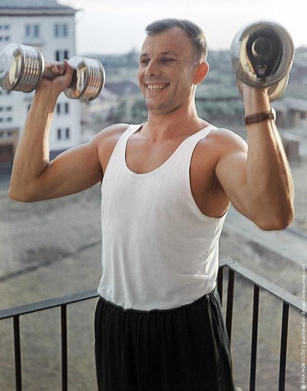 Yuri Gagarin in Rare Soviet Photos