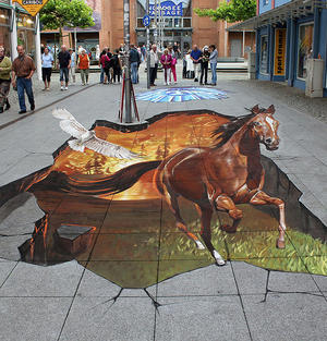 3D Street Art by Nikolaj Arndt